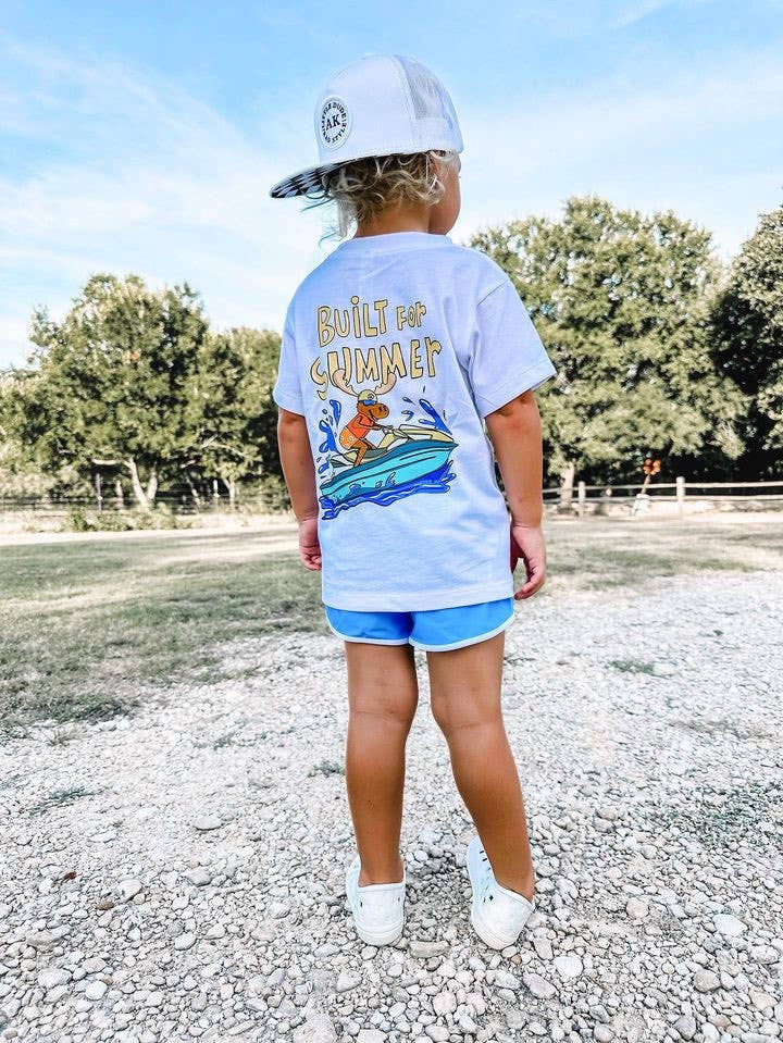 Toddler checker snapback